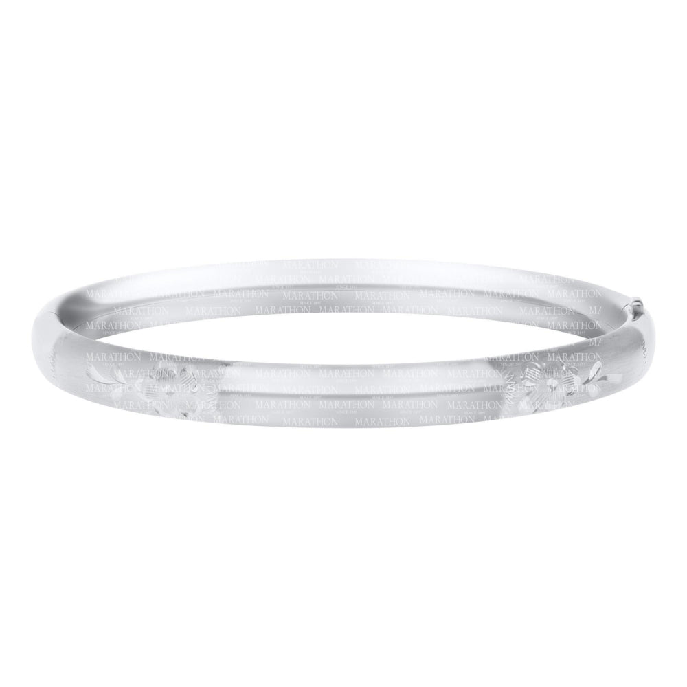 Children's Engravable Sterling Silver Bangle