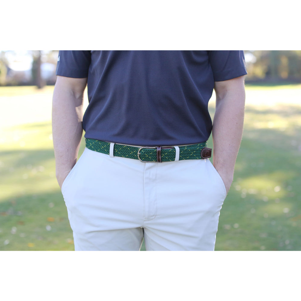 Roostas The Augusta Two Toned Woven Stretch Belt