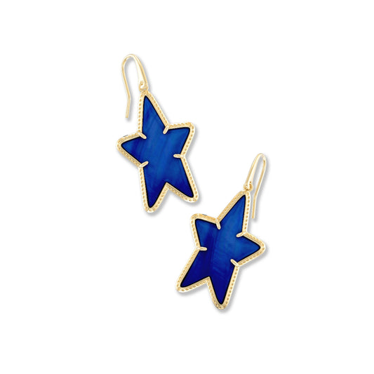 Kendra Scott Ada Star Gold Drop Earrings