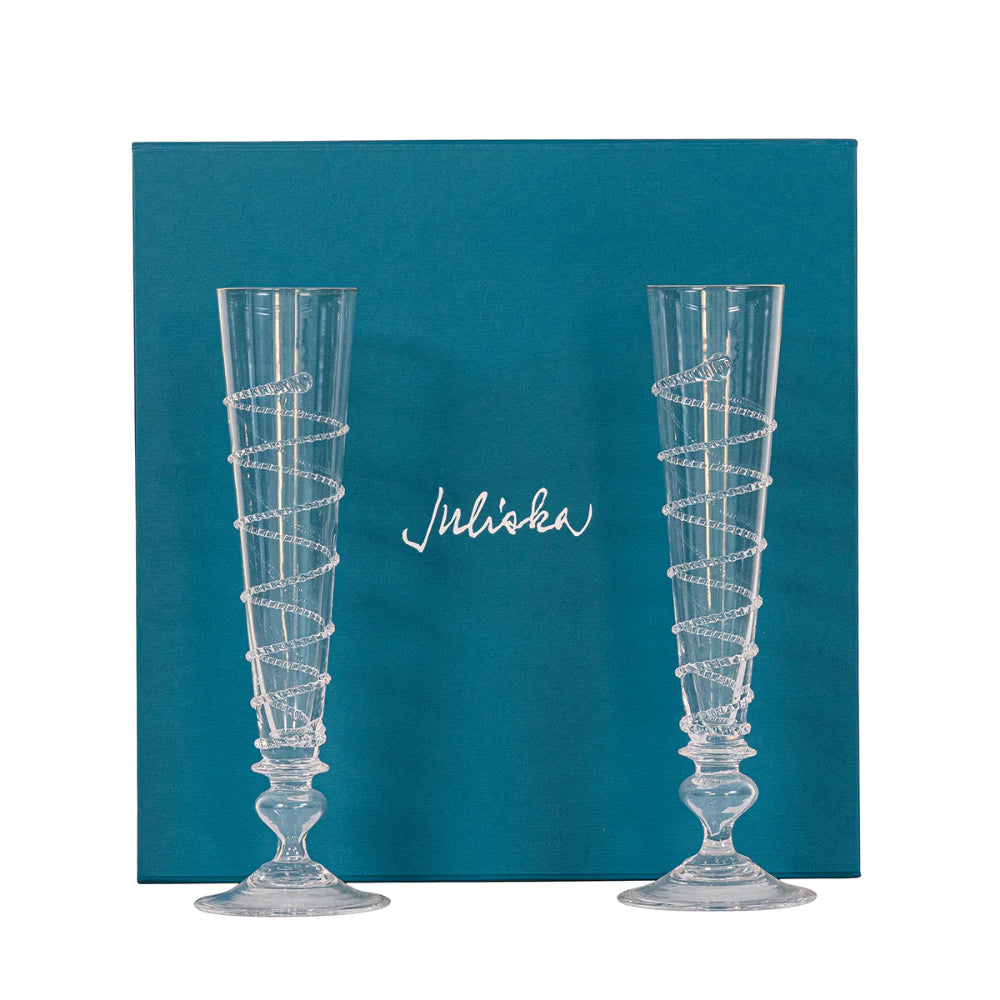 Juliska Amalia Champagne Flute - Set of 2