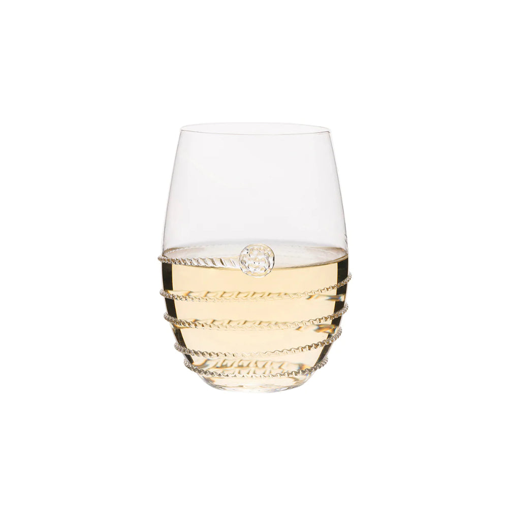 Juliska Amalia Stemless White Wine Glass