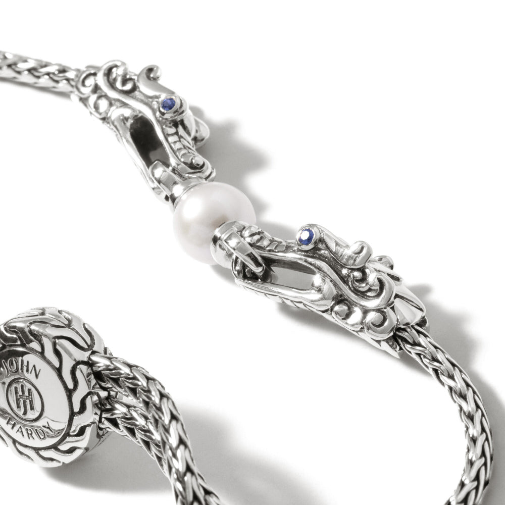 John Hardy Legends Naga Pearl Pull Through Bracelet Smyth Jewelers