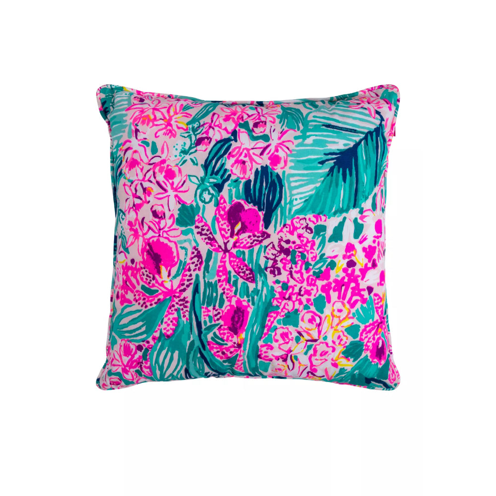 Lilly Pulitzer Large Pillow - Slathouse Via Floral