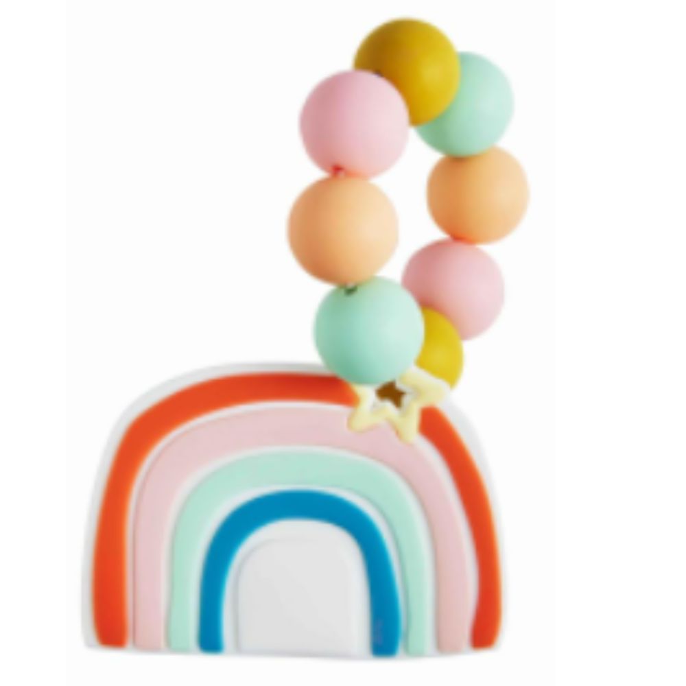 Mud Pie RAINBOW Silicone Teether