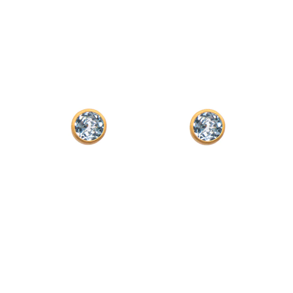 Joyla Gemstone Stud Earrings, 6mm