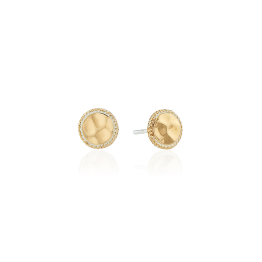 Anna Beck Hammered Stud Earrings