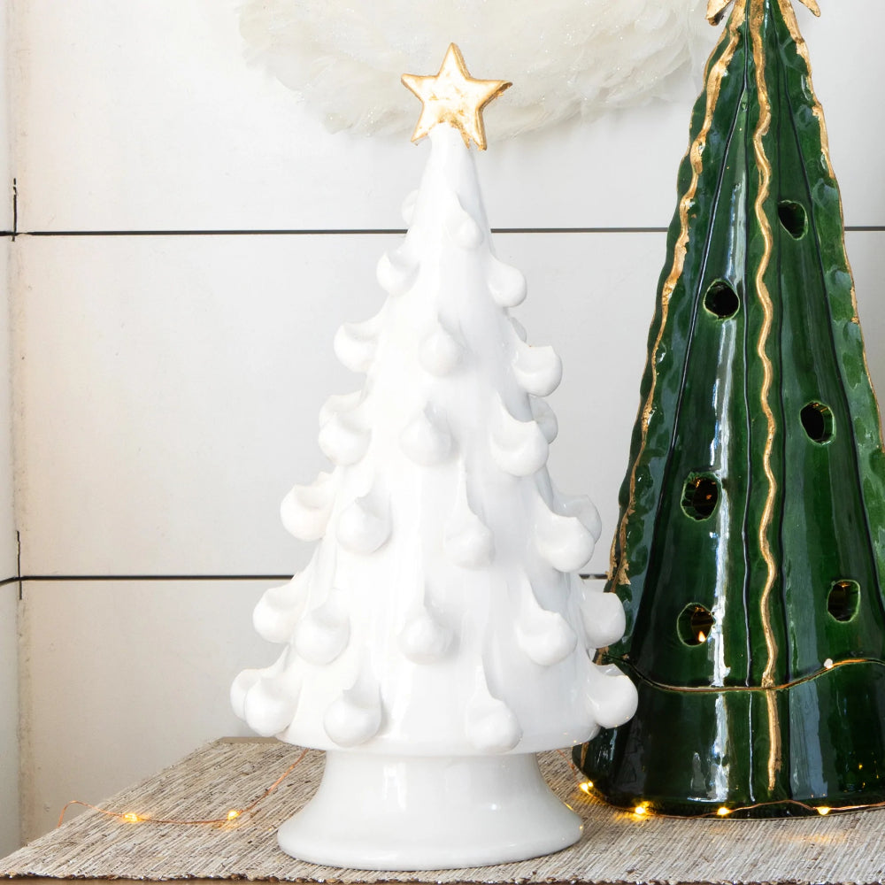 Vietri Foresta Medium Tree with Gold Star