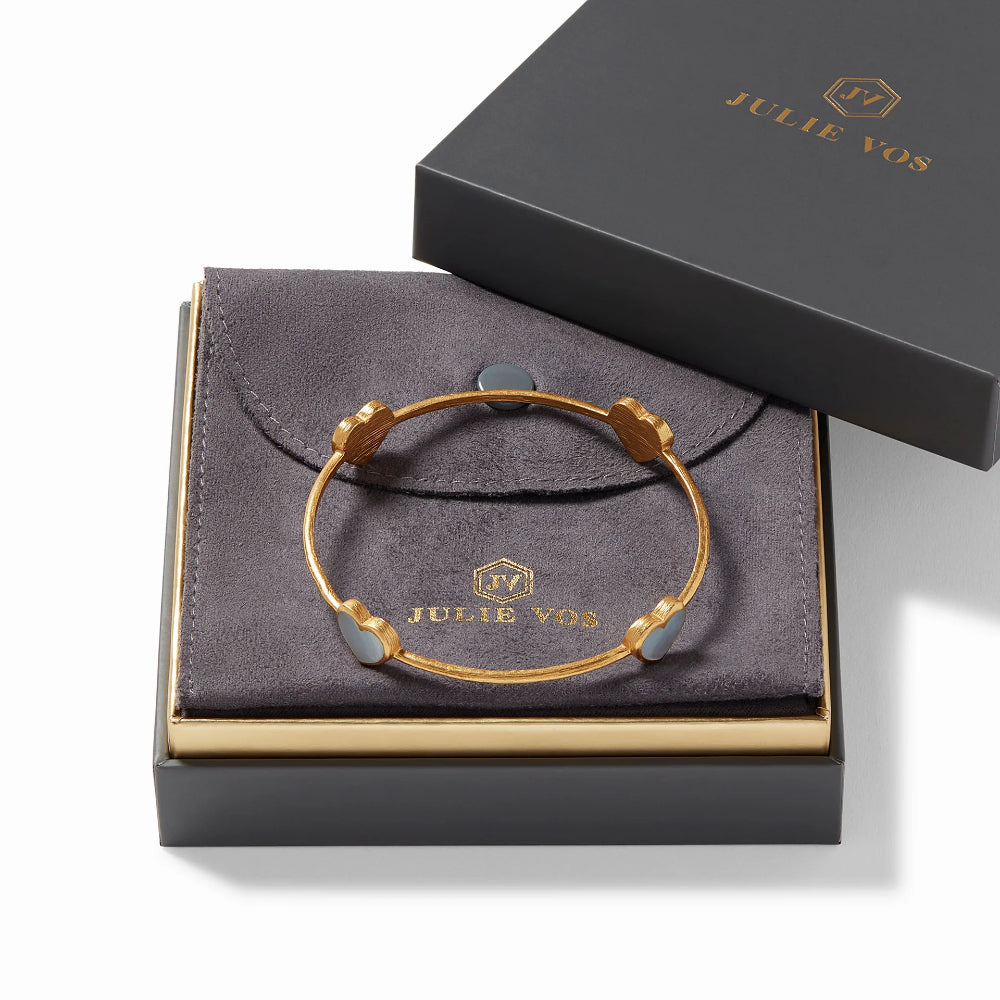Julie Vos Heart Bangle Smyth Jewelers