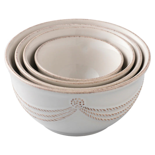 Juliska Berry & Thread Prep Bowl Set - Whitewash