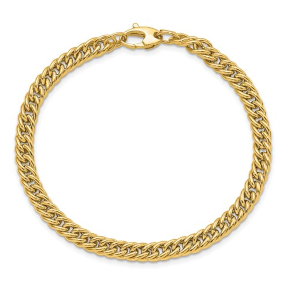 14k Gold Curb Link Bracelet