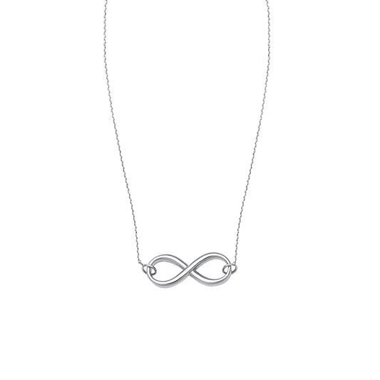 Sterling Silver Infinity Necklace