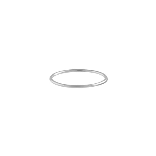 14K Gold Stackable Wire Ring