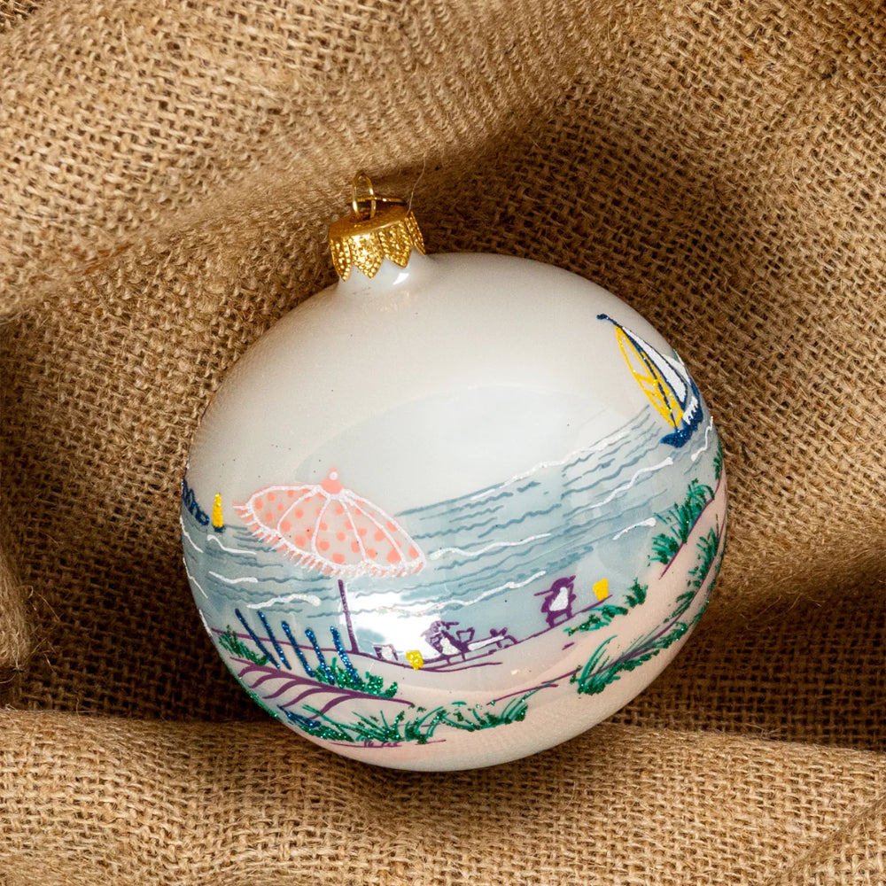 Hand-Painted Ceramic Christmas Ornaments