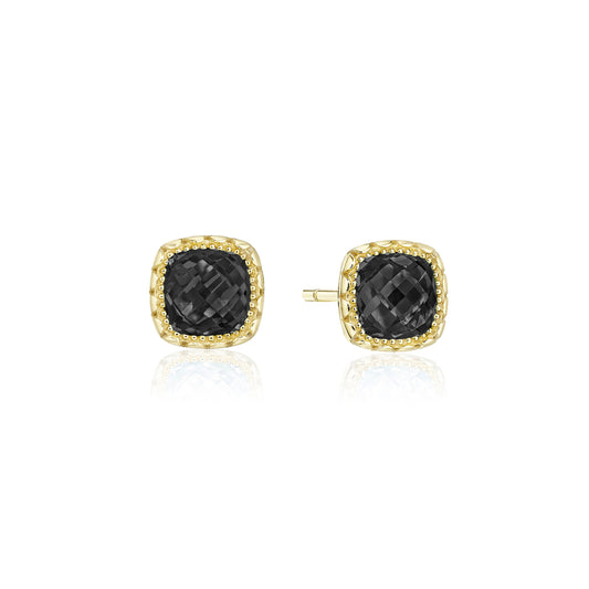 Tacori Cushion Black Onyx Stud Earring