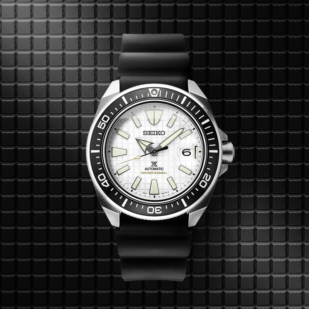 Seiko prospex white hot sale dial