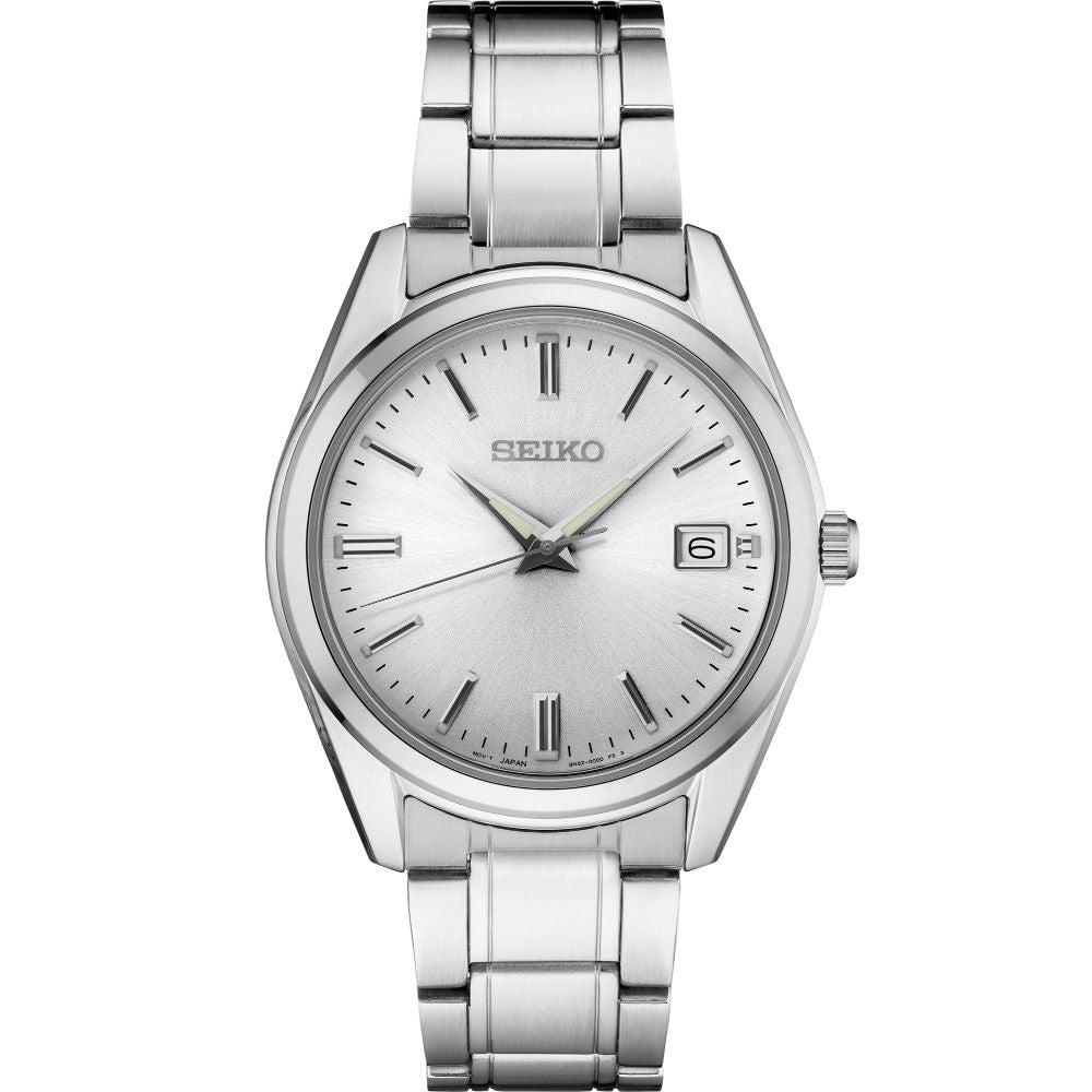 Seiko Essentials 40mm Quartz Silver/Stainless Steel