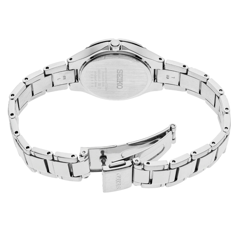 Seiko water resistant 10 bar stainless steel outlet