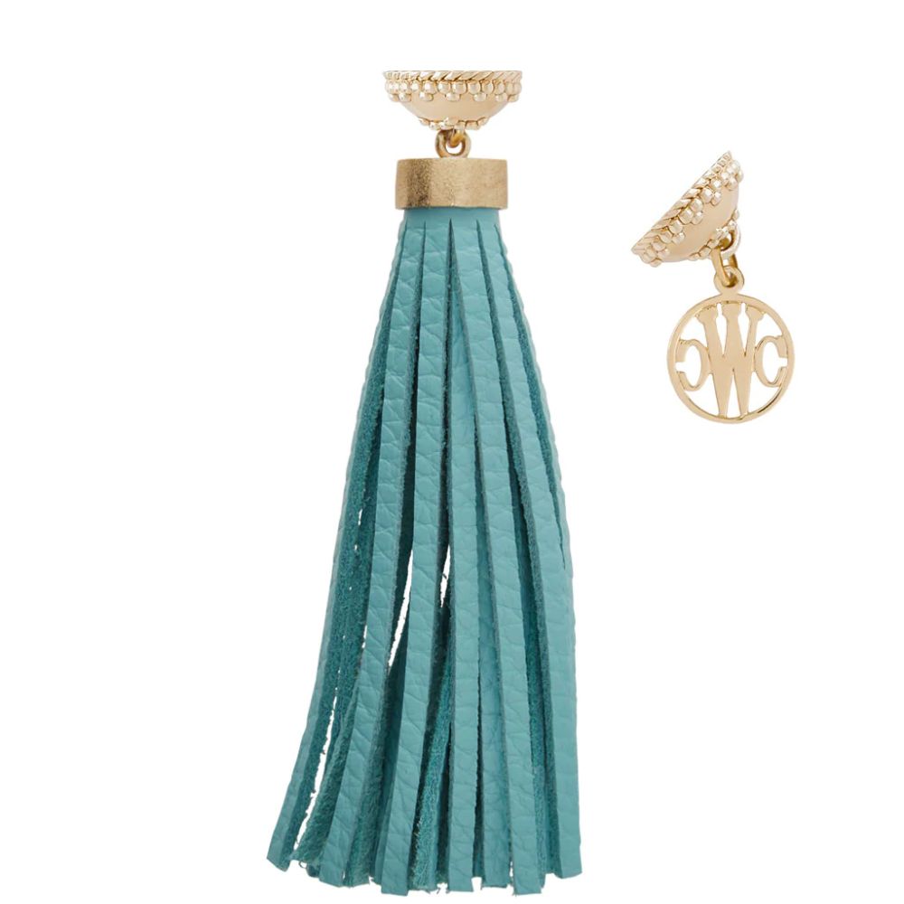 Clara Williams Baja Teal Tassel