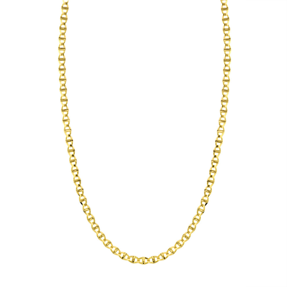 14k Yellow Gold Mariner Link Chain