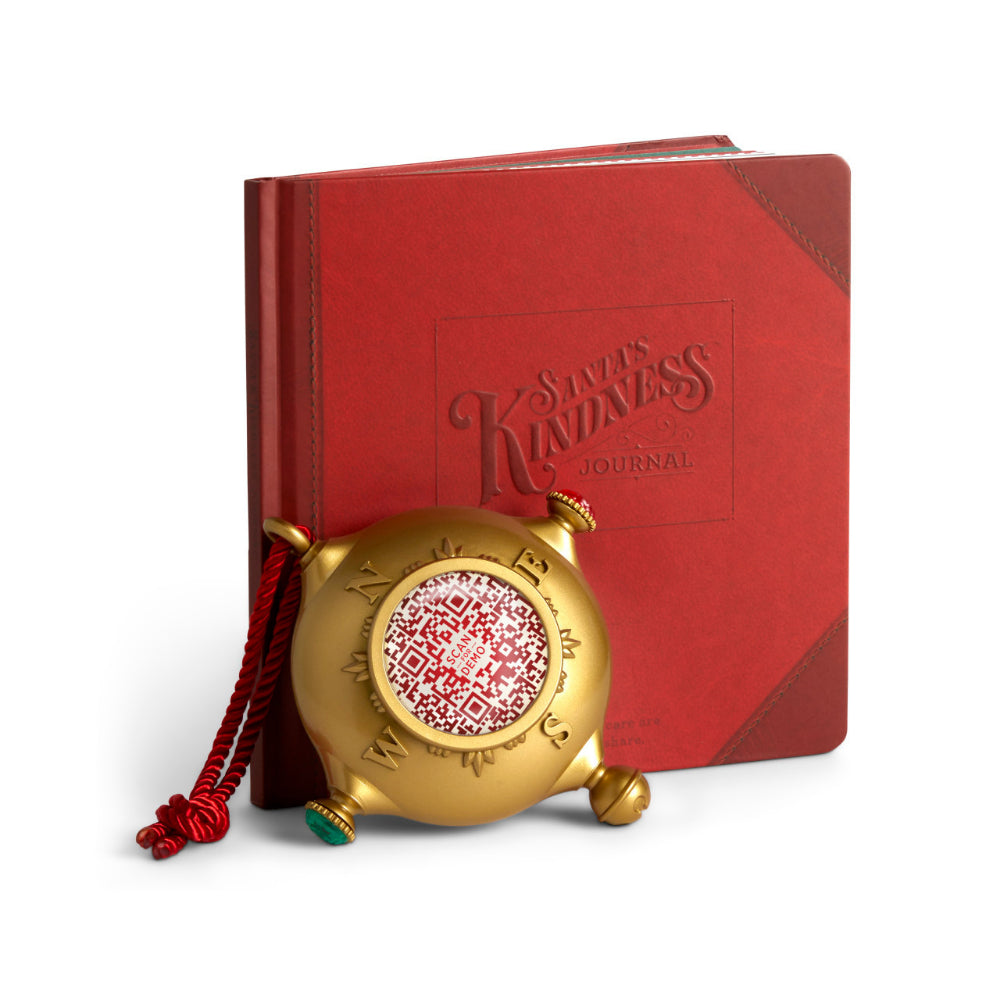 Santa’s Kindness Ornament & Journal Set