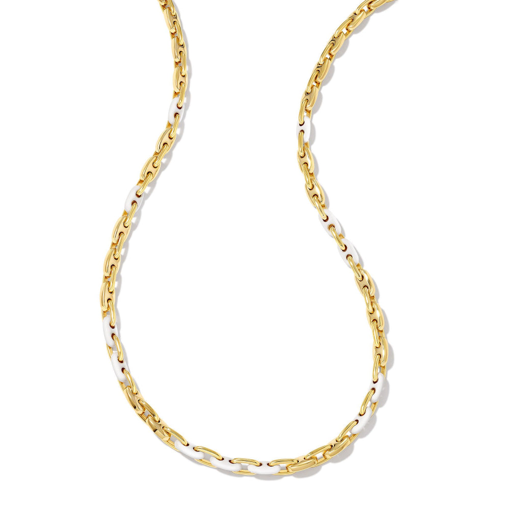 Kendra Scott Bailey Enamel Chain Necklace