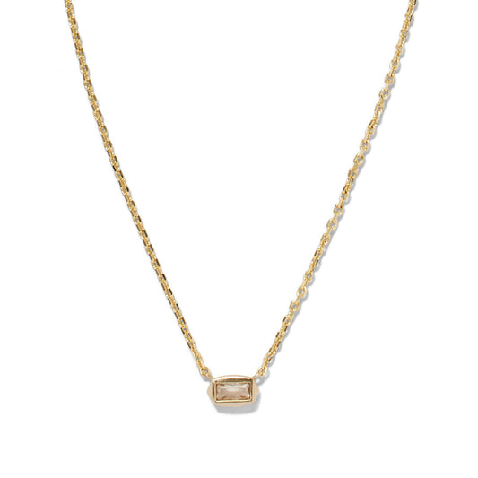 Kendra Scott Fern Crystal Short Pendant Necklace