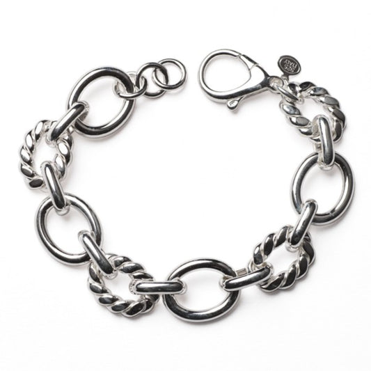 Sterling Silver Link Bracelet