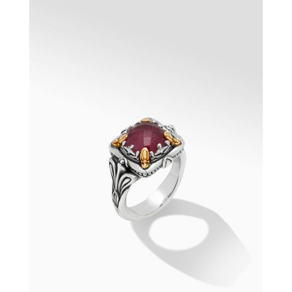 Konstantino  Ruby Doublet Ring