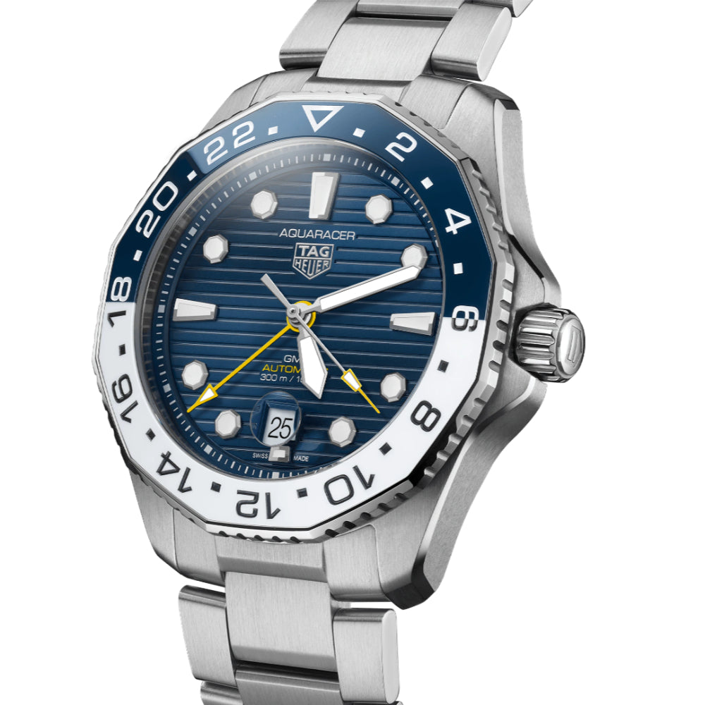 tag heuer aquaracer 300 gmt blue