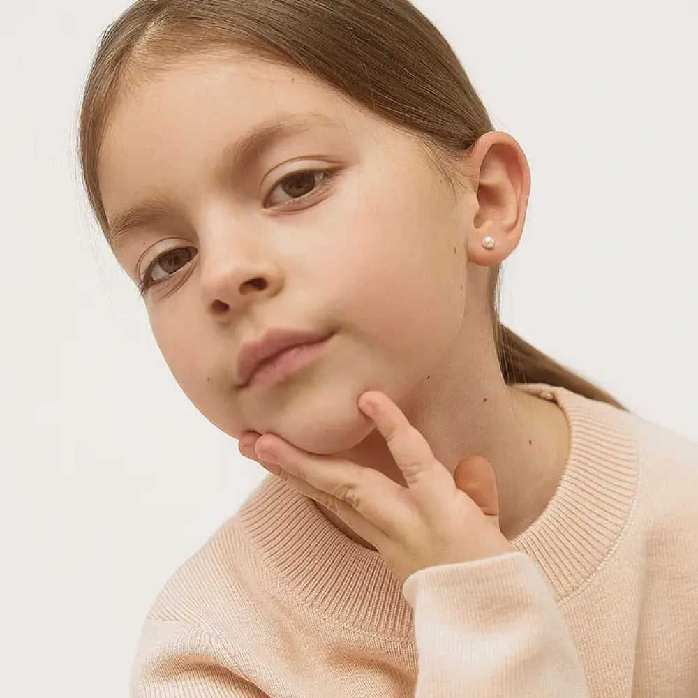 Children's Pearl Stud Earrings 001-310-01621 SS | Baxter's Fine Jewelry |  Warwick, RI
