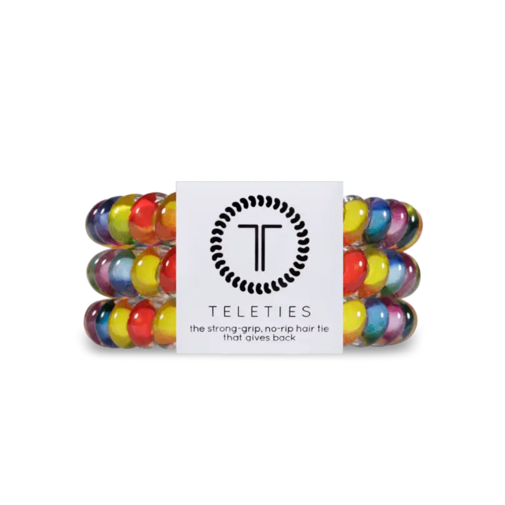 TELETIES Small Hair Ties - Set of 3