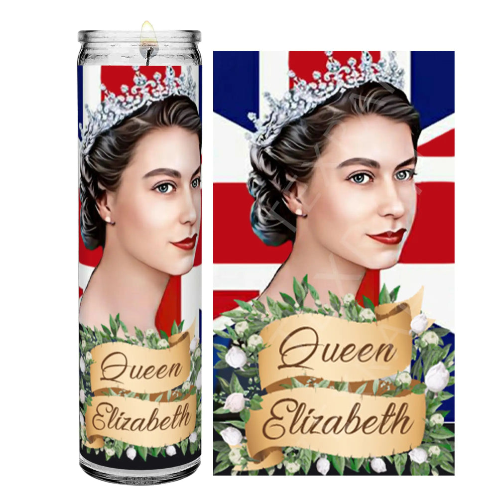 Queen Elizabeth II of England Candle