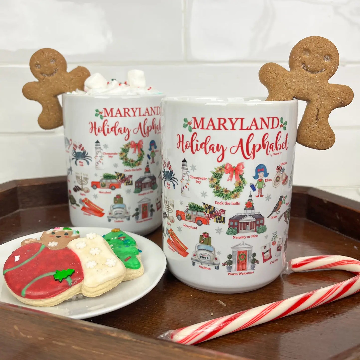 Dishique Maryland Holiday Mug