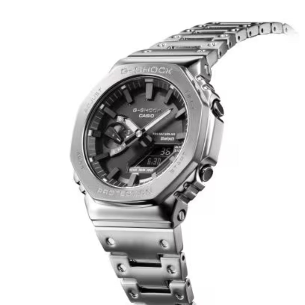 Casio g shock silver online