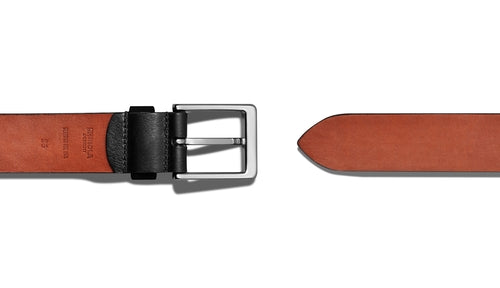 Shinola Lightning Bolt Keeper Belt