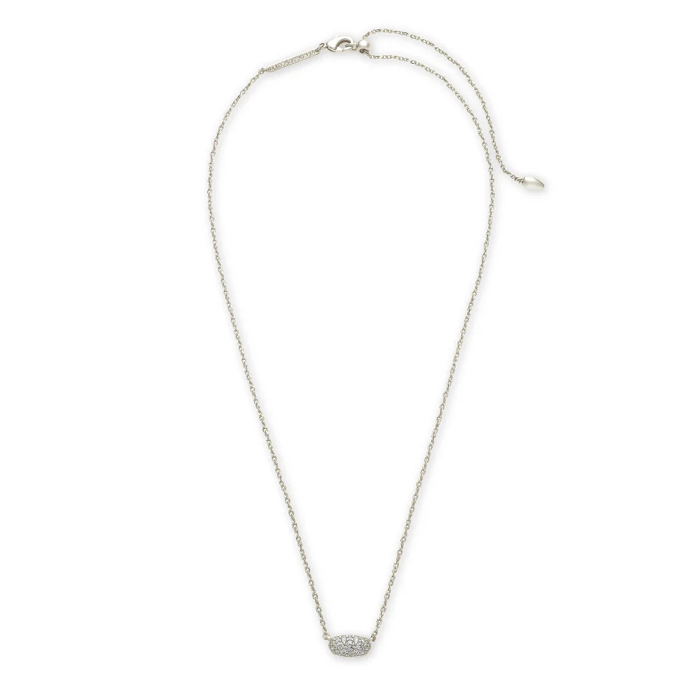 KENDRA SCOTT- Grayson Silver Crystal Stud Earrings in Pink Ombre – Luka  Life + Style