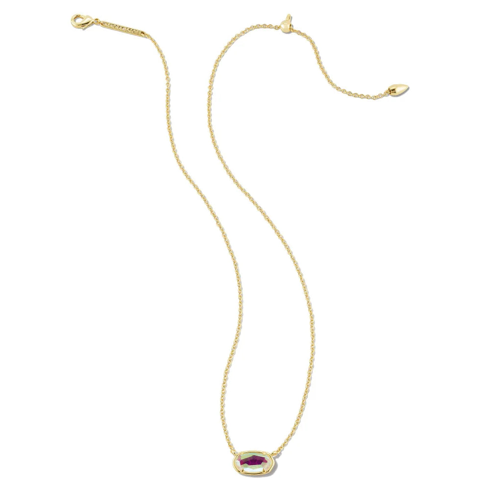 Kendra Scott Grayson Gold Short Pendant Necklace