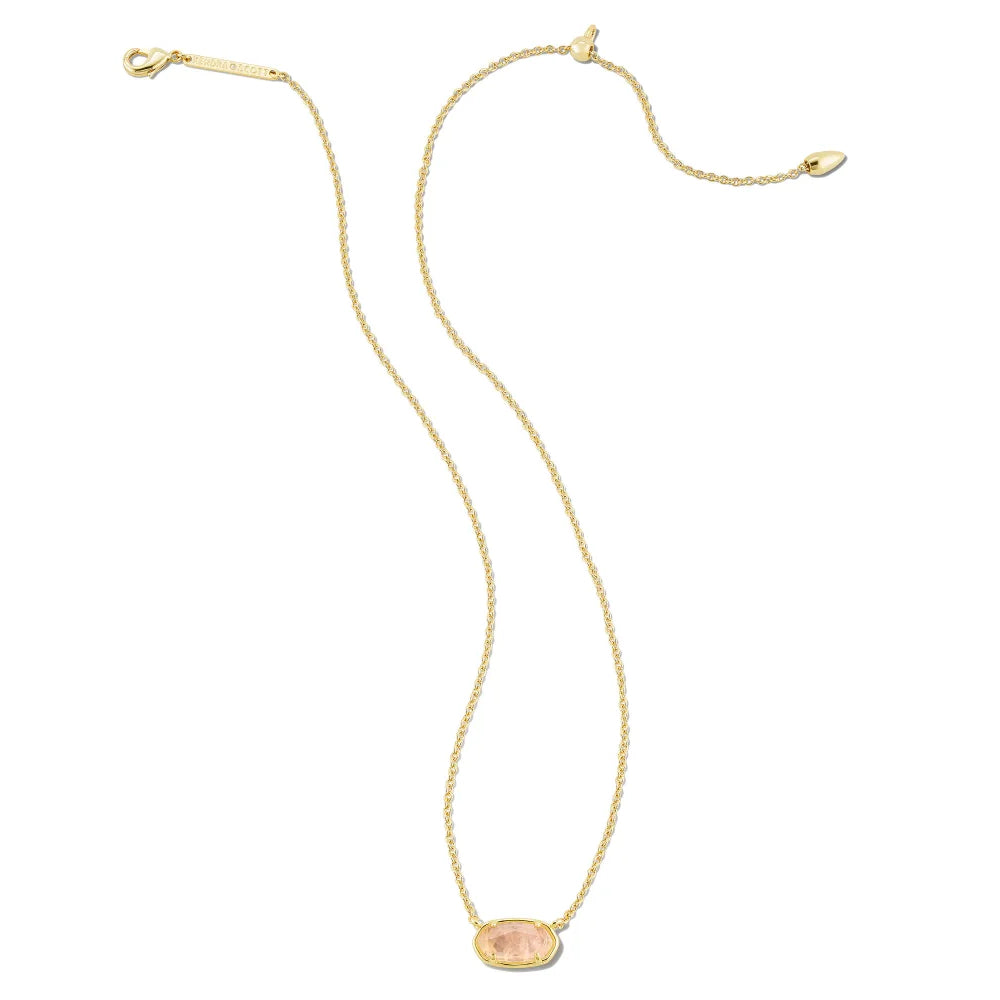 Kendra Scott Grayson Gold Short Pendant Necklace