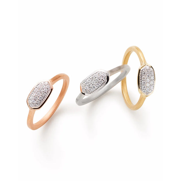 Isa pave diamond ring store