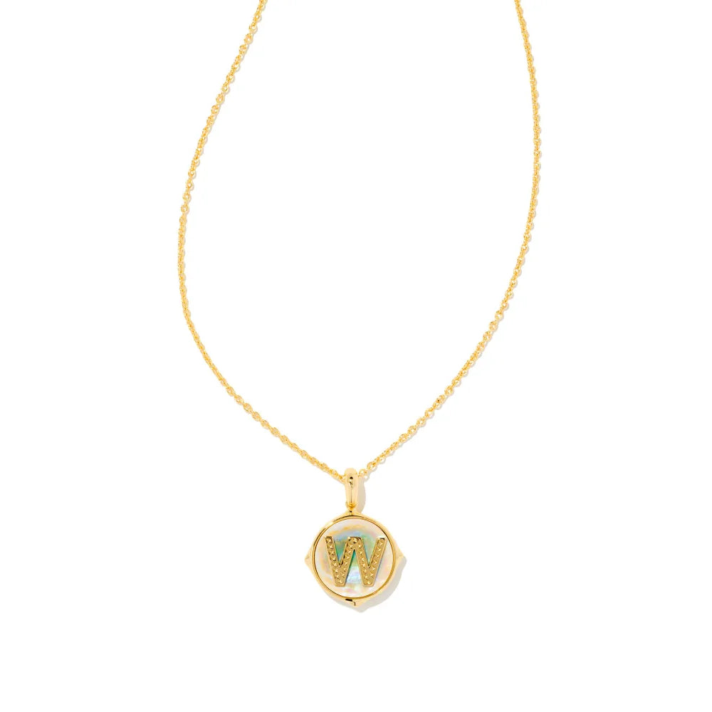 Letter C Inline Initial Necklace in Sterling Silver | Kendra Scott