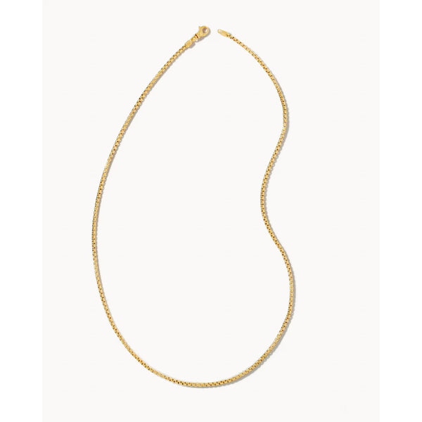 Kendra Scott Scott Bros. Men's Beck 18k Gold Vermeil Round Box Chain  Bracelet