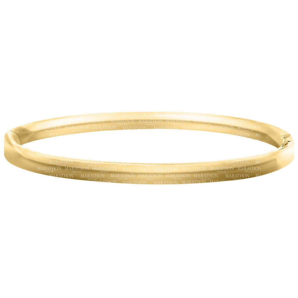 14k Yellow Gold Children's Polished Bangle