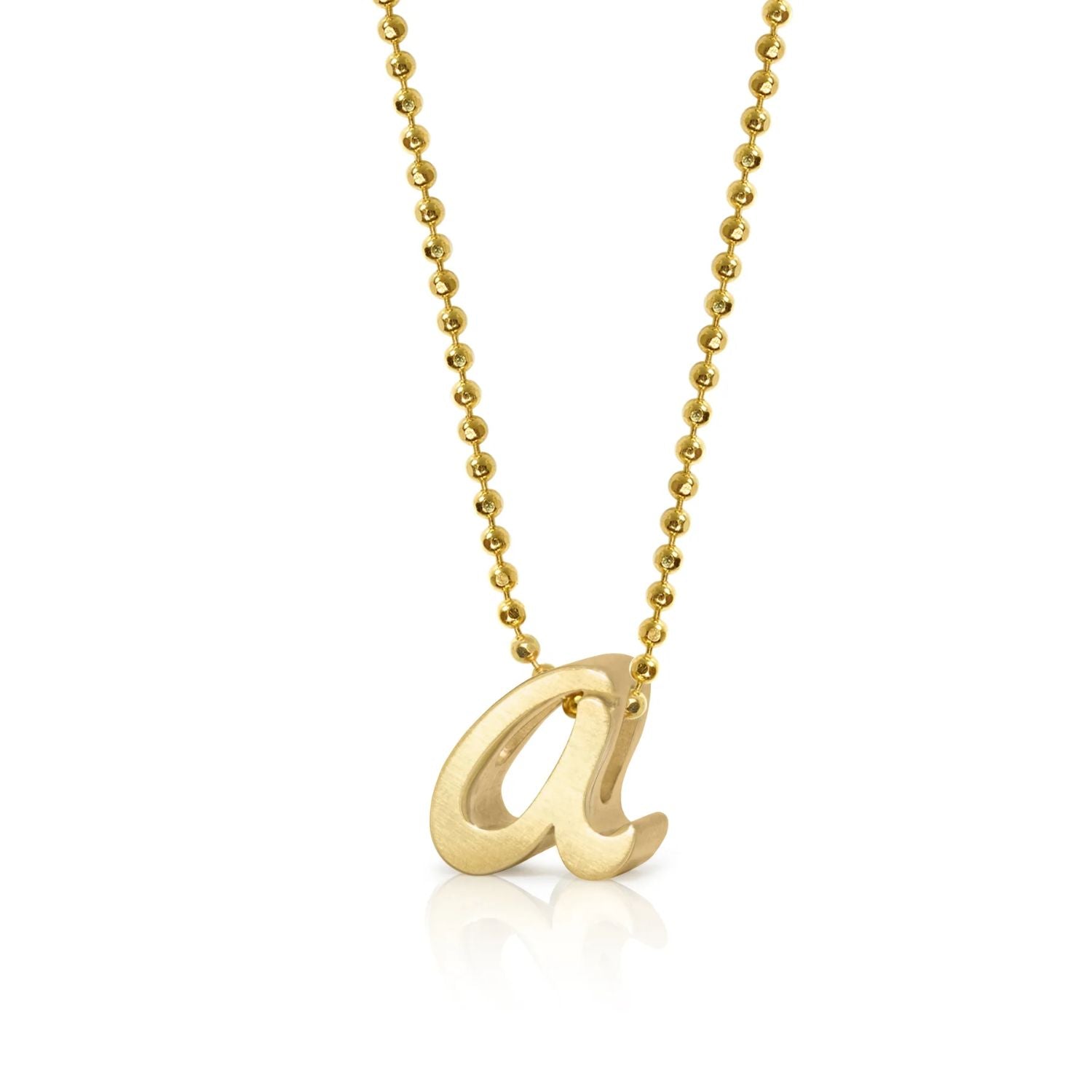 Alex Woo Little Autograph Pendant in Yellow Gold 14k – Smyth Jewelers