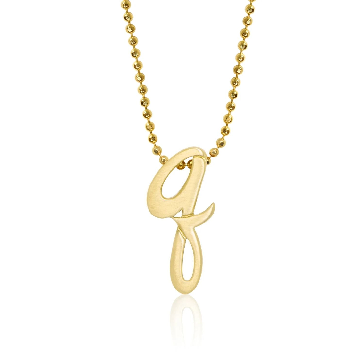 Alex Woo Little Autograph Pendant in Yellow Gold 14k – Smyth Jewelers