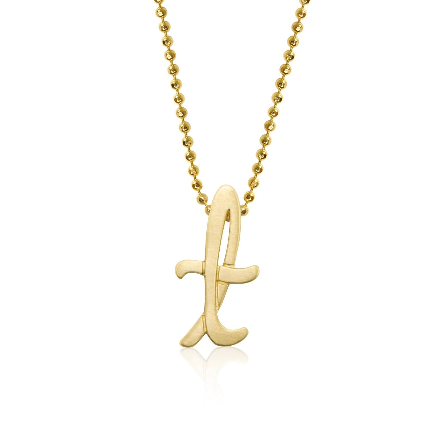 Alex Woo Little Autograph Pendant in Yellow Gold 14k – Smyth Jewelers