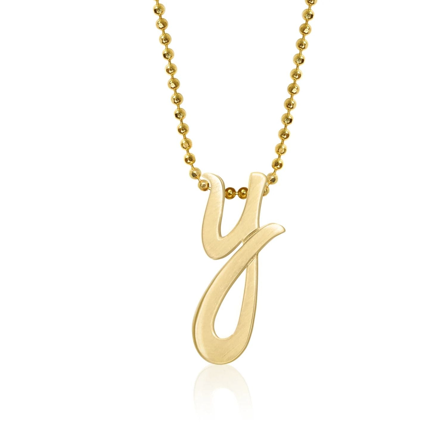 Alex Woo Little Autograph Pendant in Yellow Gold 14k – Smyth Jewelers