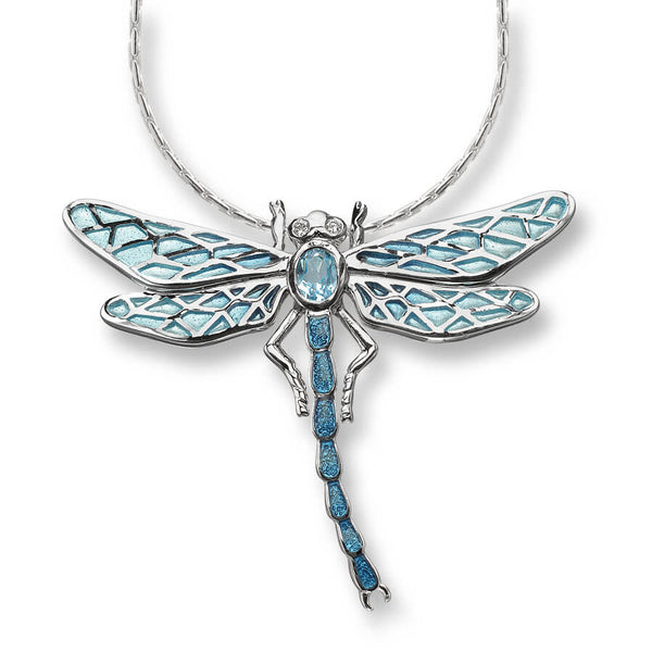 Nicole Barr Blue Dragonfly Necklace – Smyth Jewelers