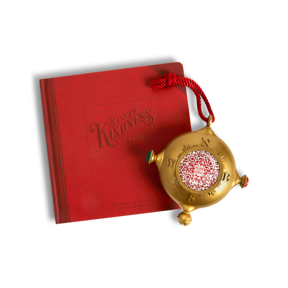 Santa’s Kindness Ornament & Journal Set