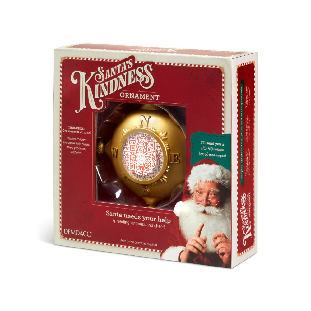 Santa’s Kindness Ornament & Journal Set